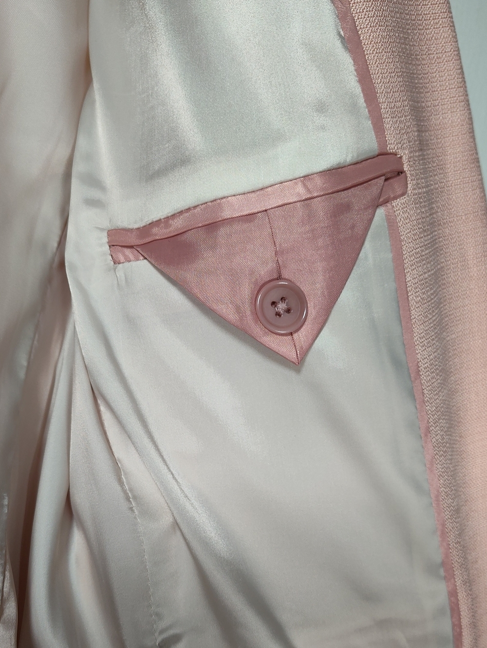 NEW J. Crew Arden Blazer in Luster Canvas Peach Petal Pink 12 - Picture 12 of 14